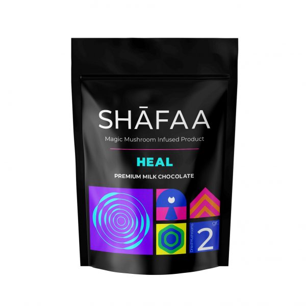 Shafaa Macrodosing Magic Mushroom Milk Chocolate Edibles